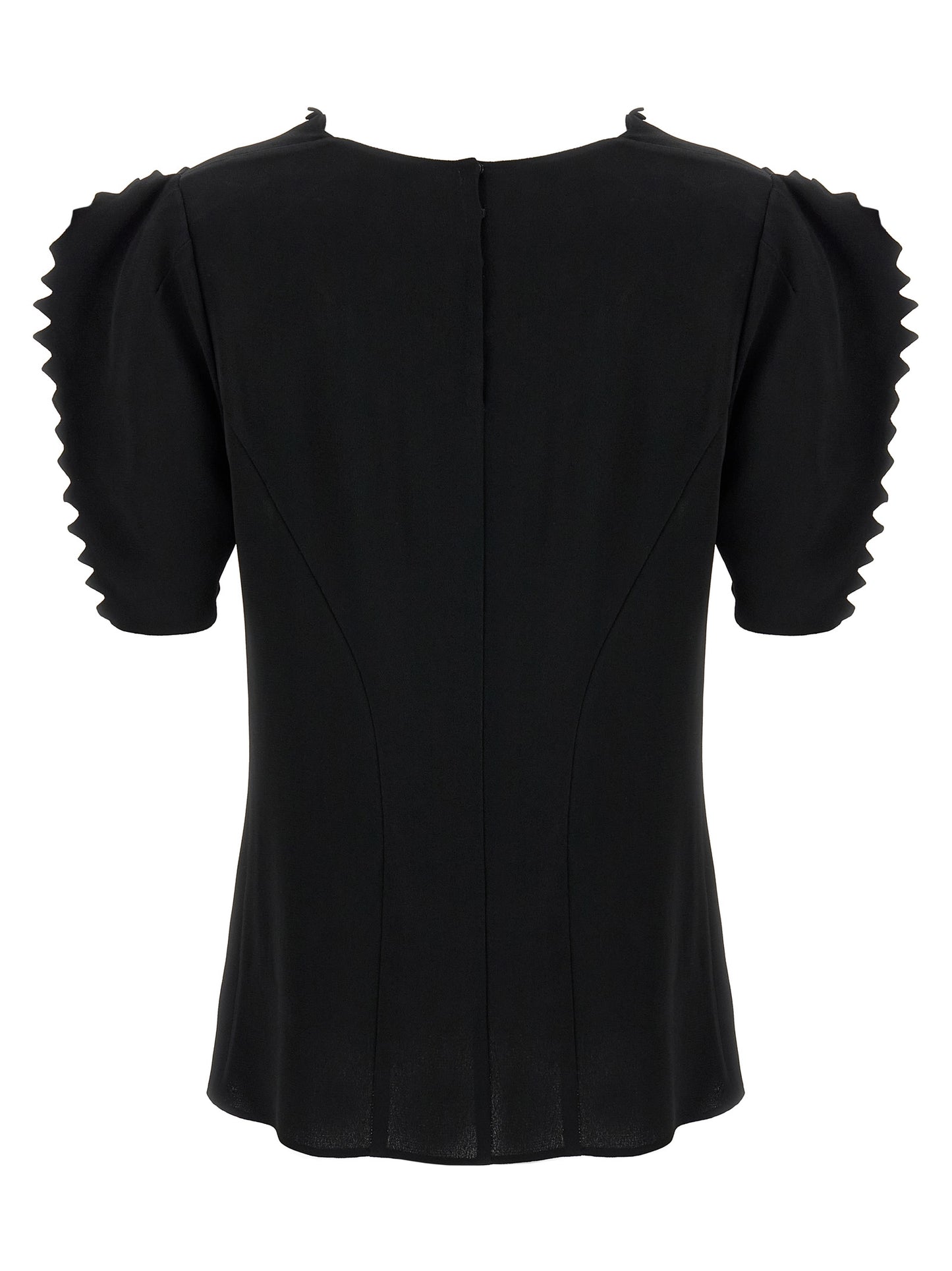 Prada Black Viscose Tank Tops