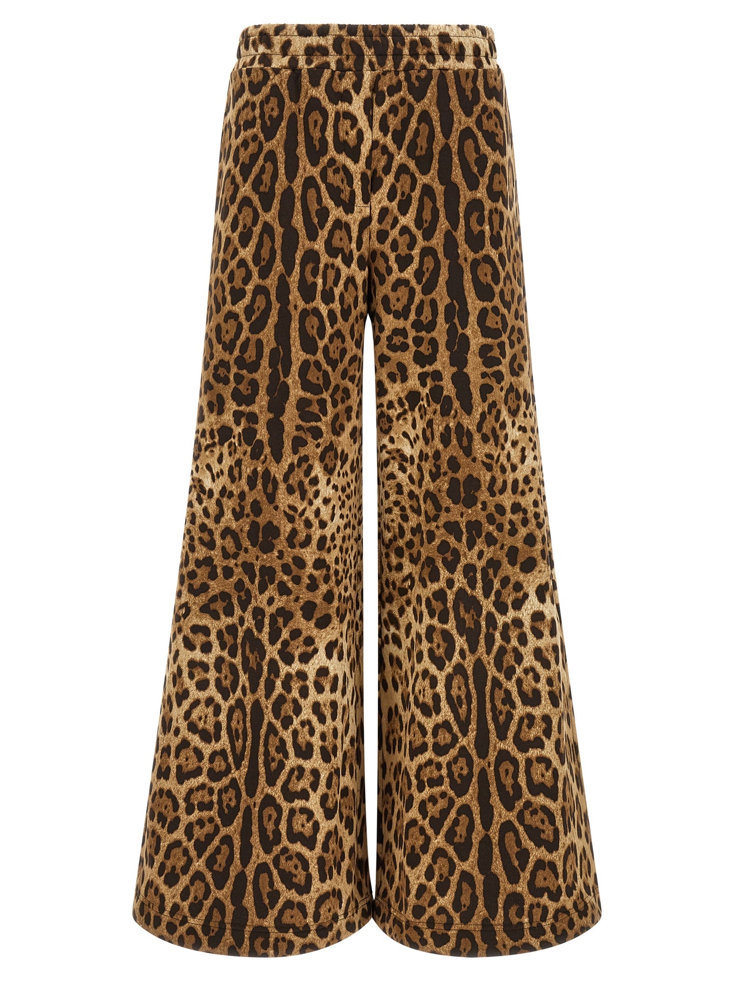 Dolce & Gabbana Brown Cotton Casual Pants