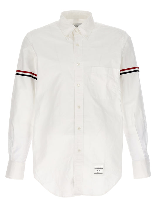 Thom Browne White Cotton Blouse