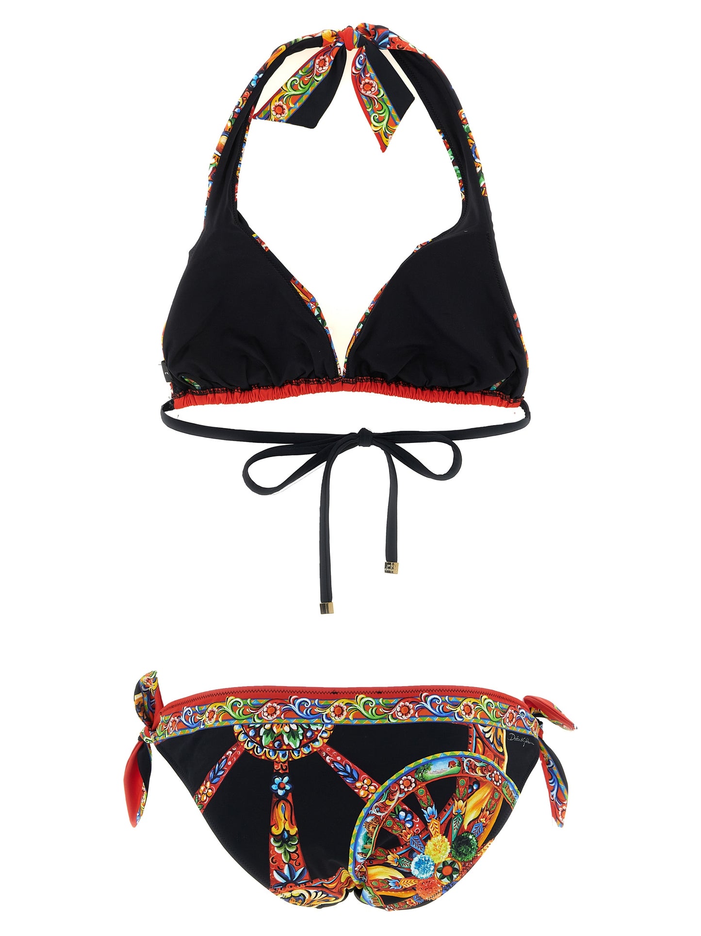 Dolce & Gabbana Multicolor Polyamide Bikini