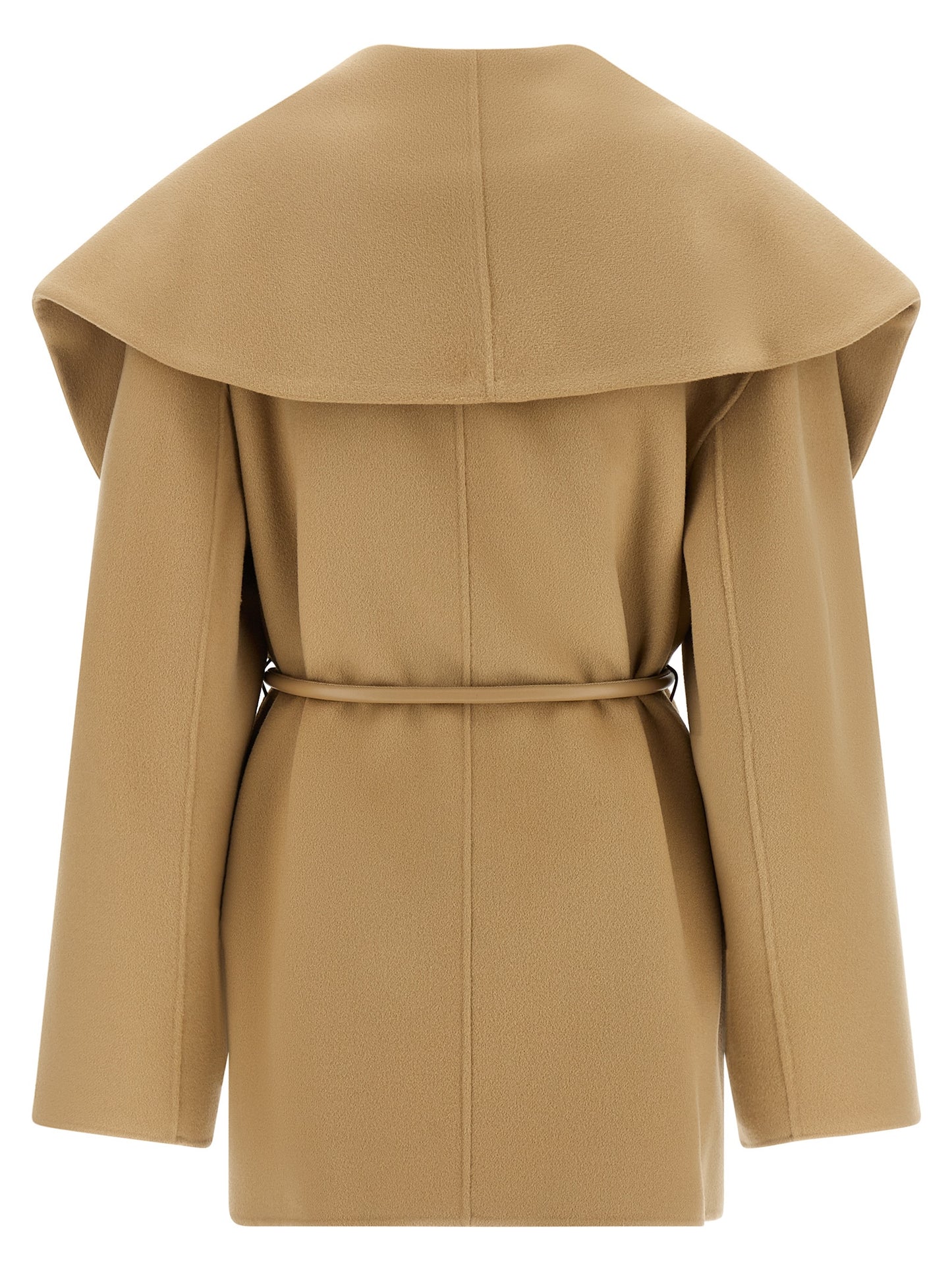 Sportmax Beige Wool Coat