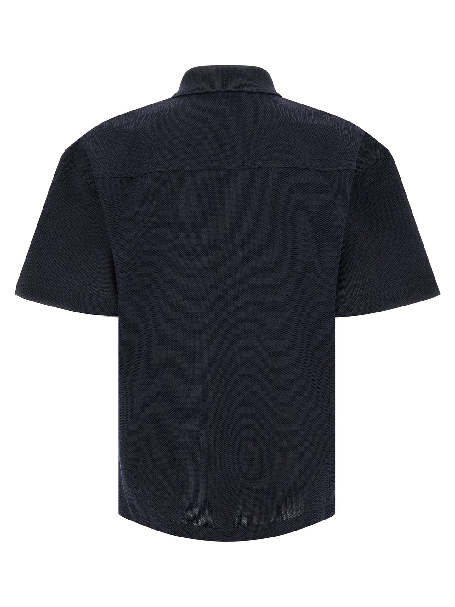 Saint Laurent Blue Cotton Polo Shirt