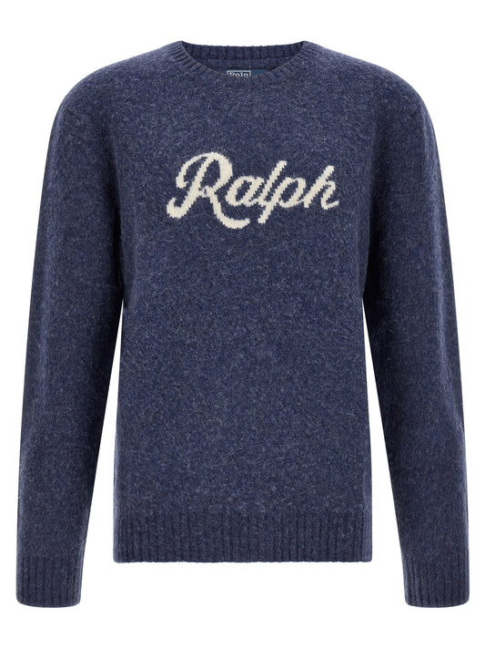 Polo Ralph Lauren Blue Wool Cardigan