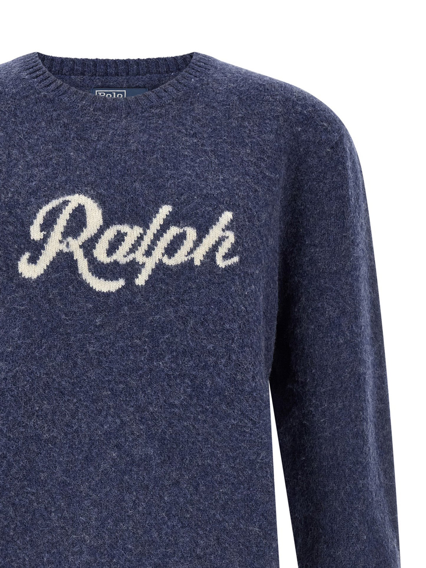 Polo Ralph Lauren Blue Wool Cardigan