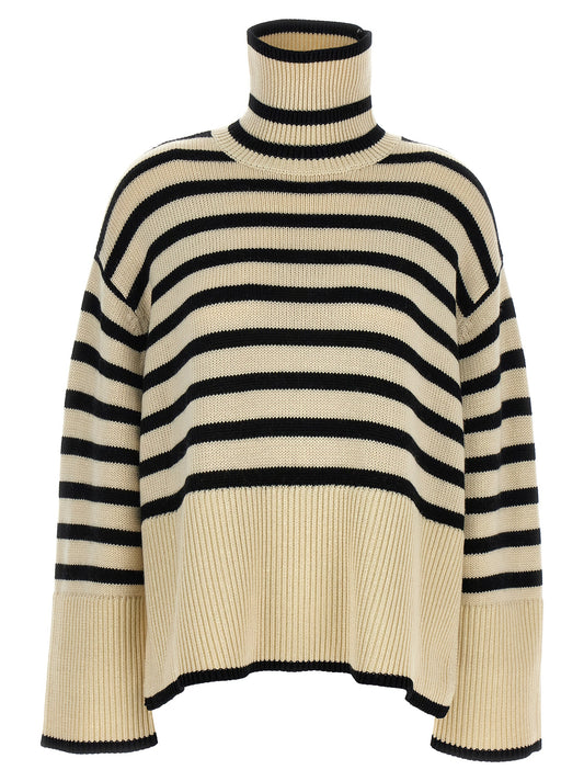 TOTEME Bicolor Wool Cardigan