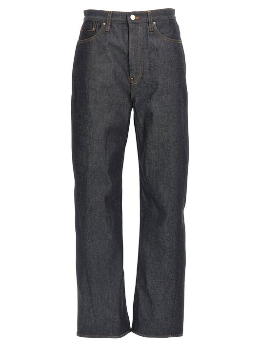 TOTEME Blue Cotton Jeans Denim