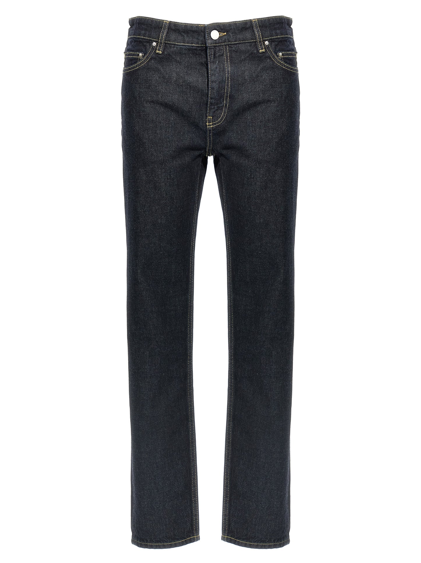TOTEME Blue Cotton Tapered Jeans