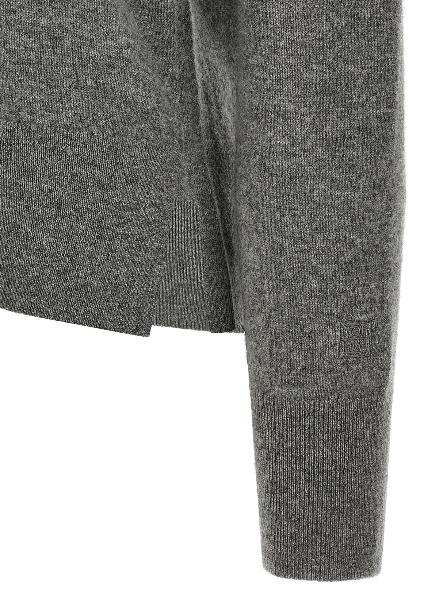 TOTEME Gray Cashmere Cardigan