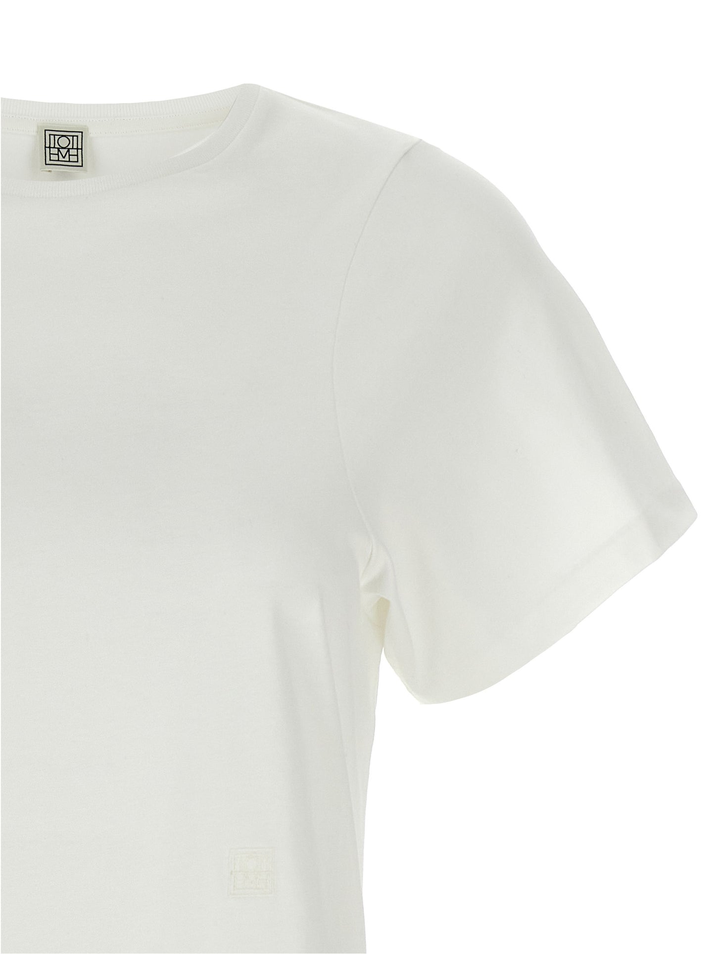 TOTEME White Cotton T-Shirt
