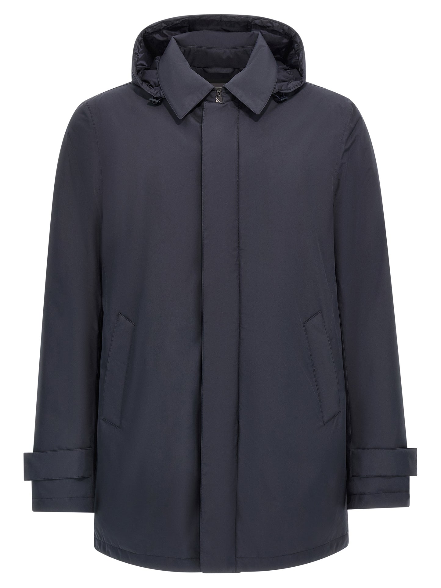 Herno Blue Polyester Parka