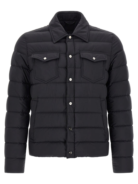 Herno Black Polyamide Full-Length Jacket