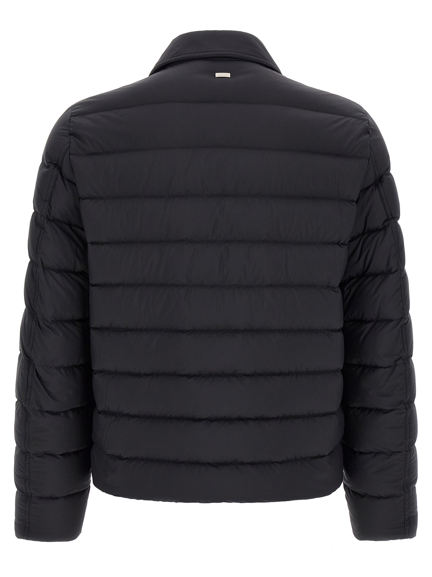 Herno Black Polyamide Full-Length Jacket