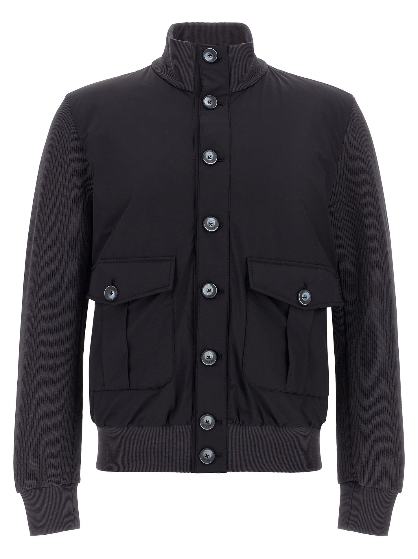 Herno Blue Cotton Jacket