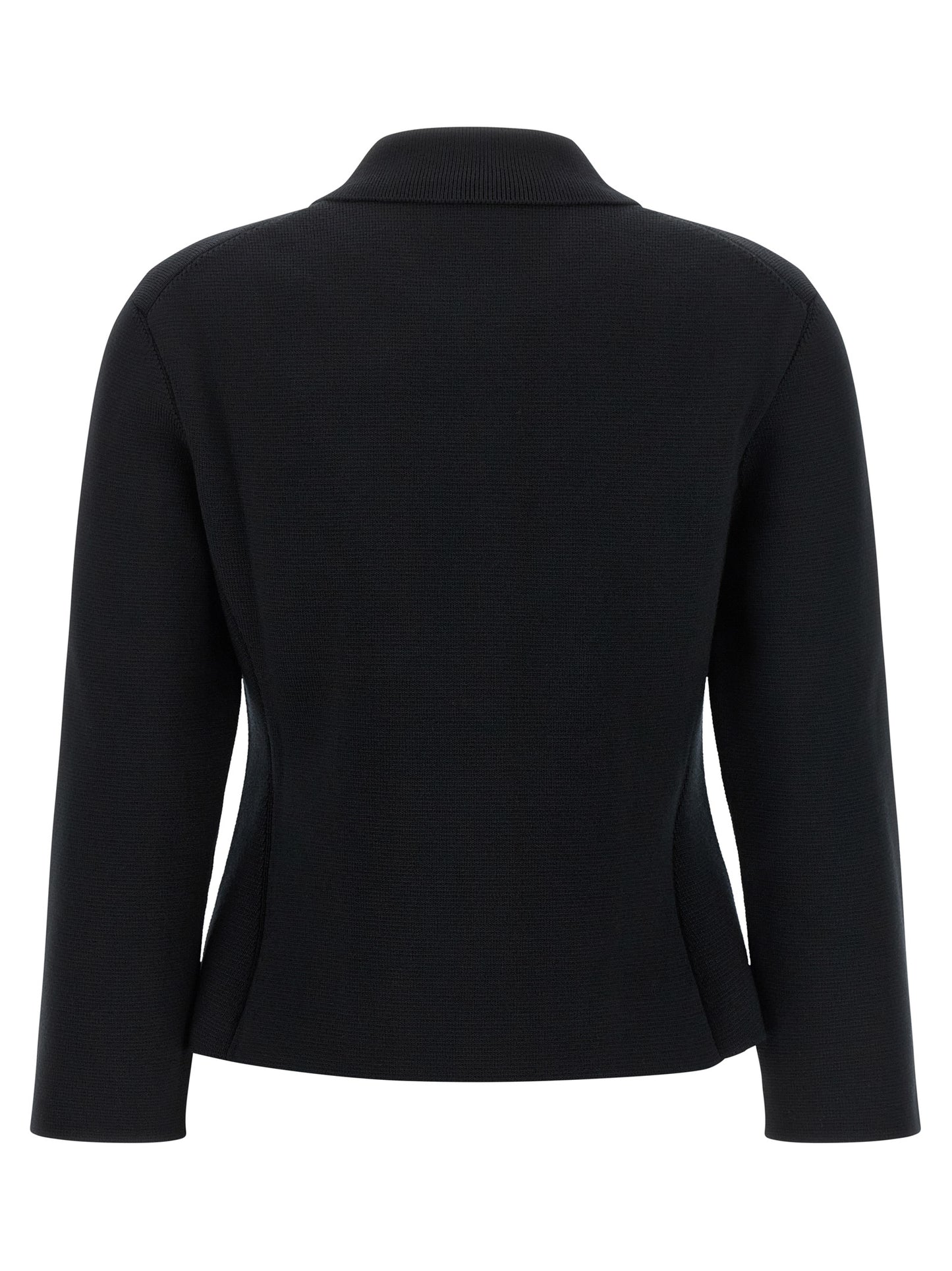 Saint Laurent Black Wool Cardigan