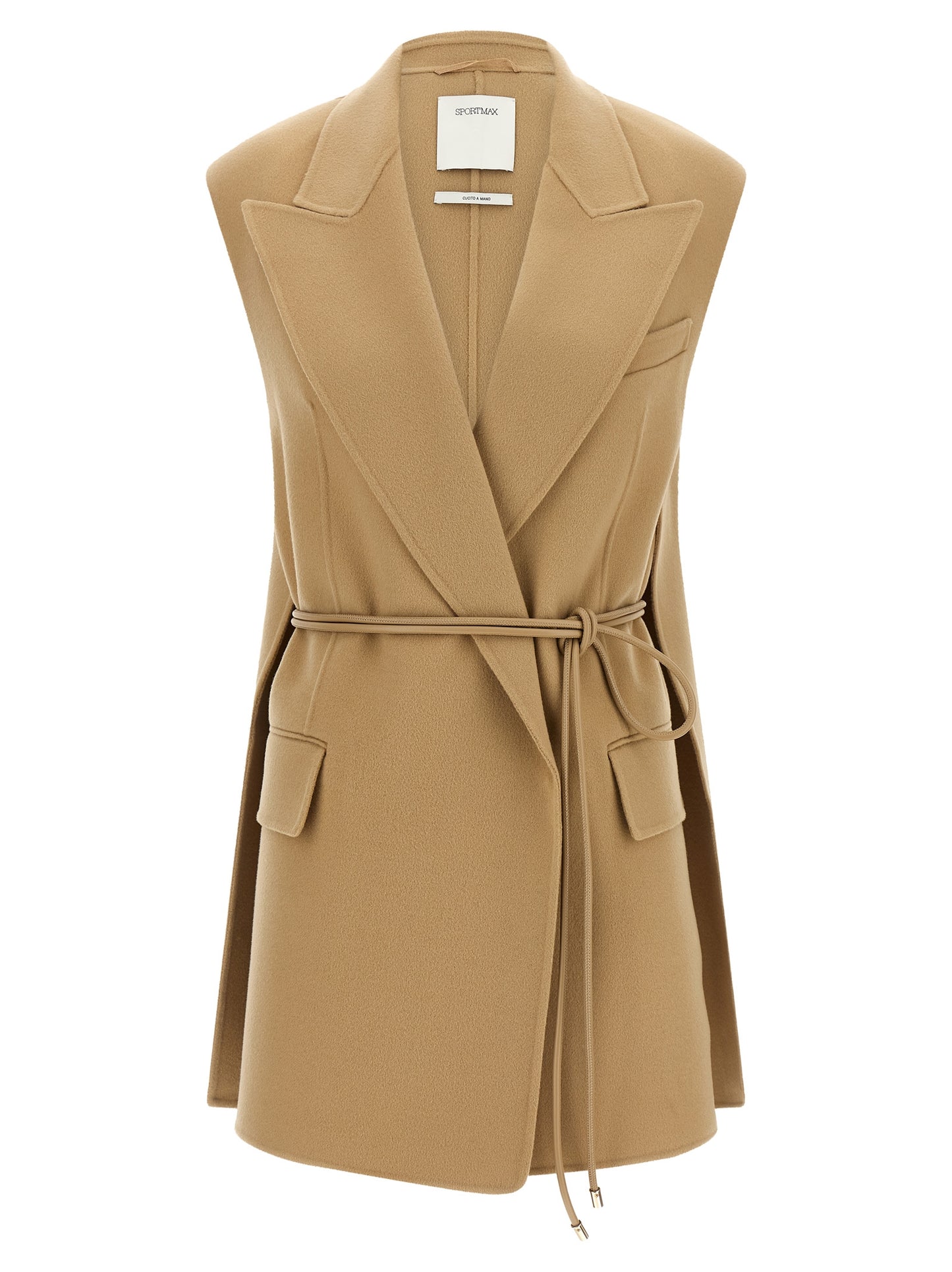 Sportmax Beige Wool Blazer