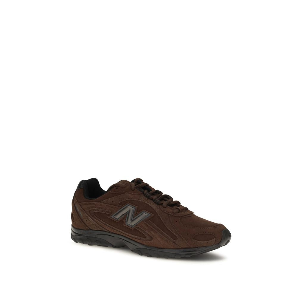 New Balance Brown Fabric Athletic Sneakers