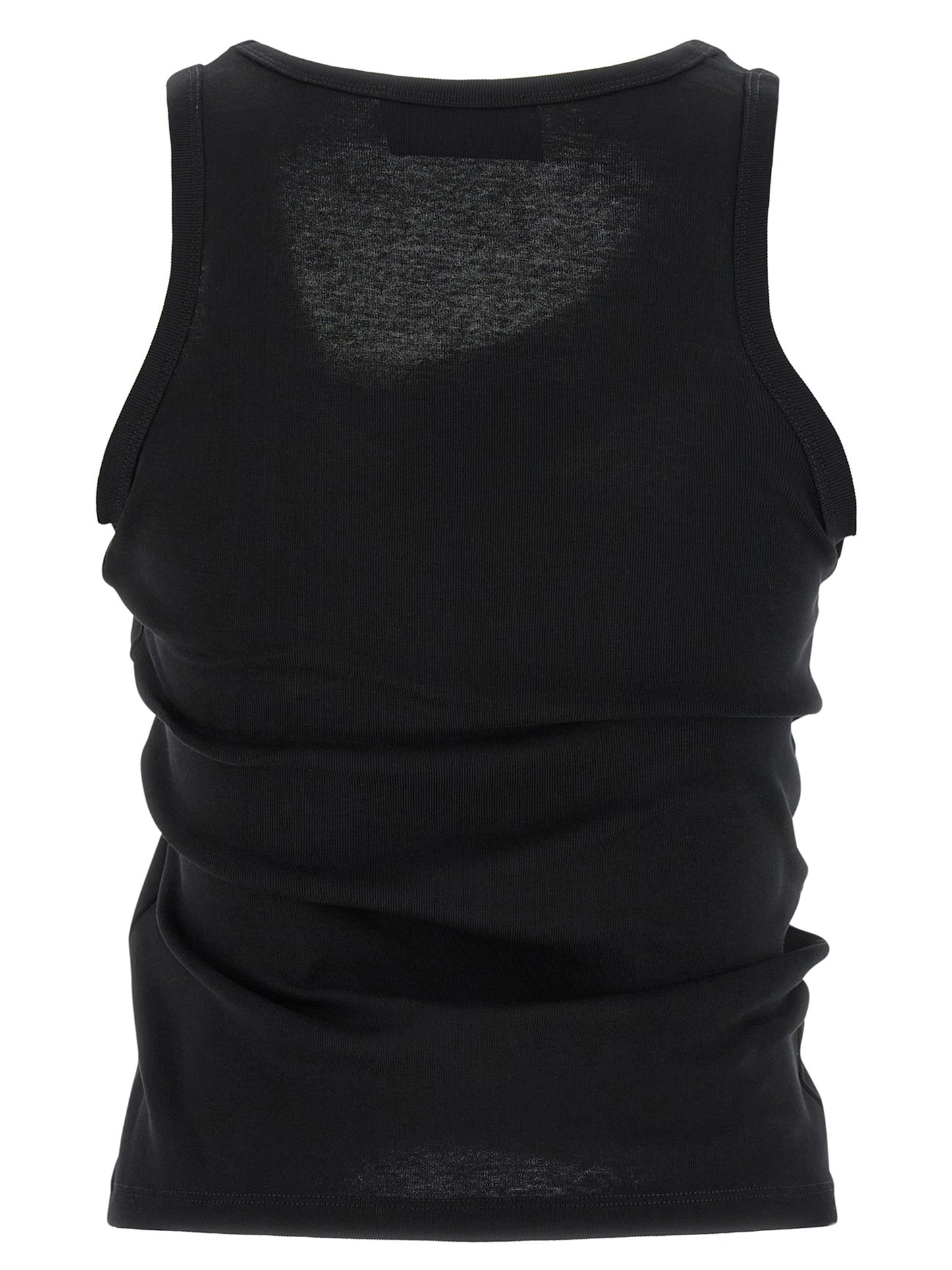 Coperni Black Cotton Tank Tops