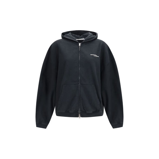 Alexander Wang Black Cotton Sweatshirt
