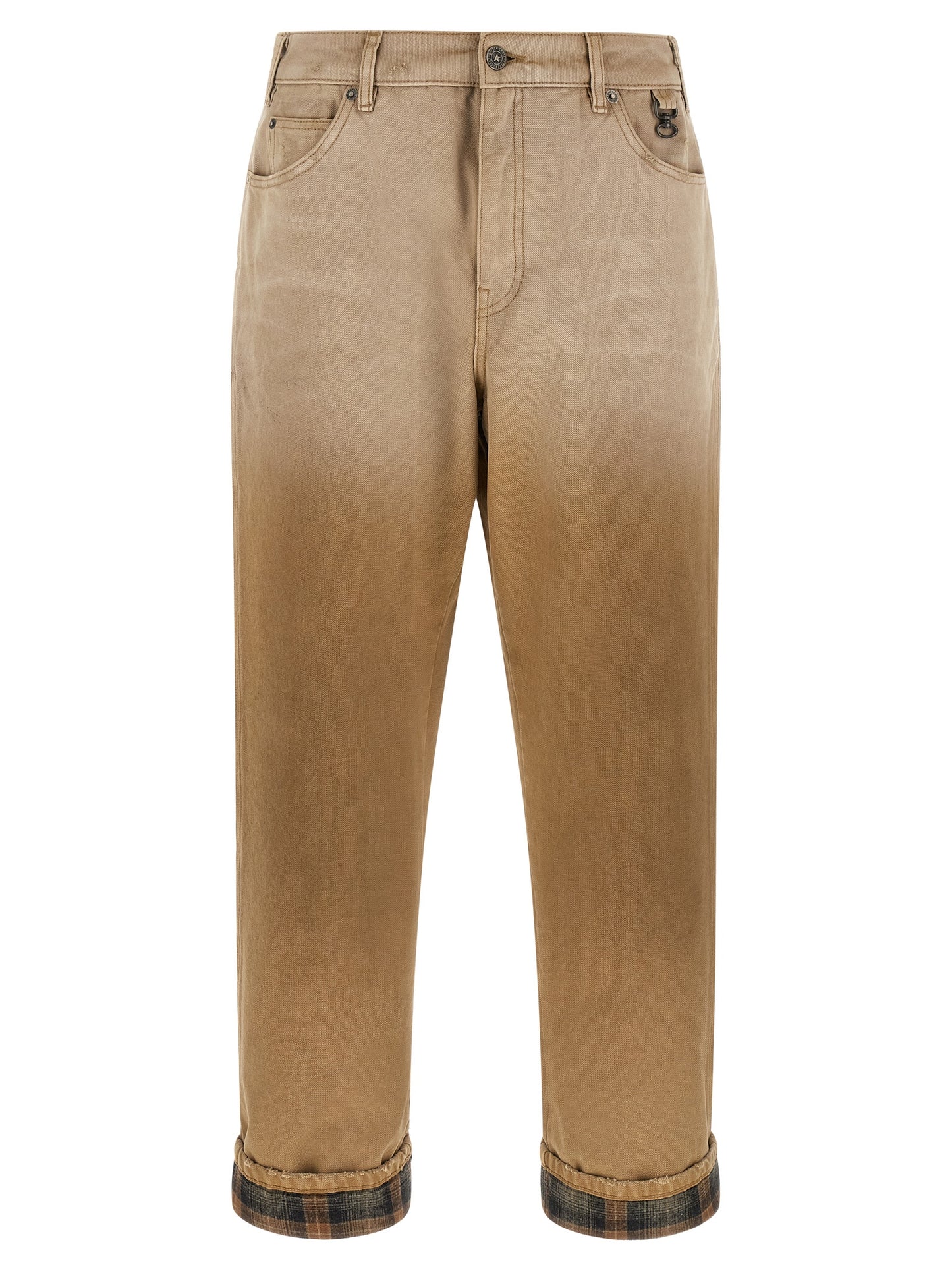 Golden Goose Beige Cotton Casual Pants
