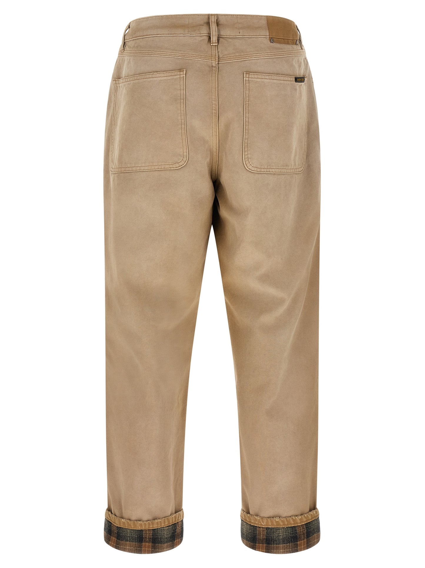 Golden Goose Beige Cotton Casual Pants