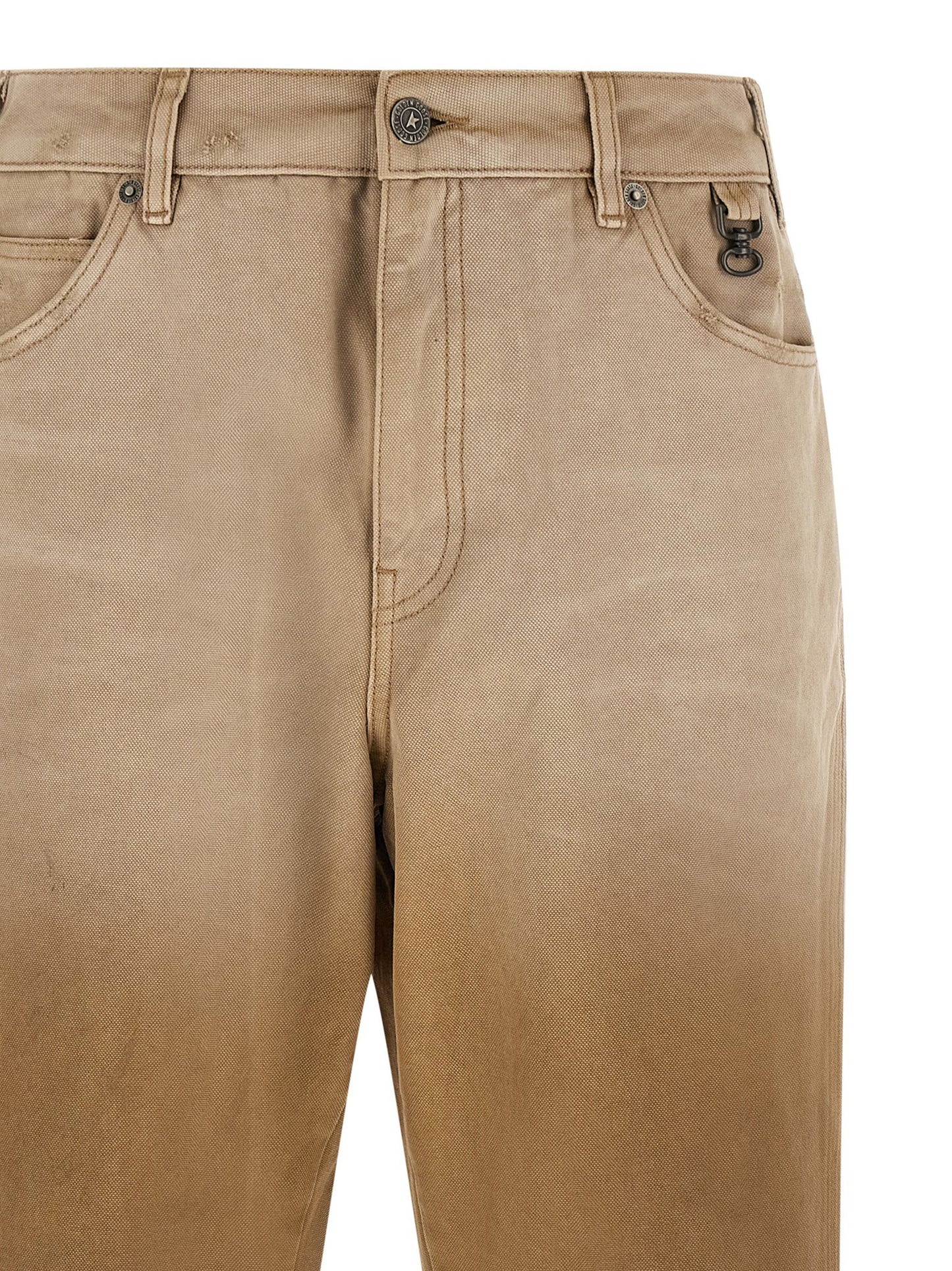 Golden Goose Beige Cotton Casual Pants