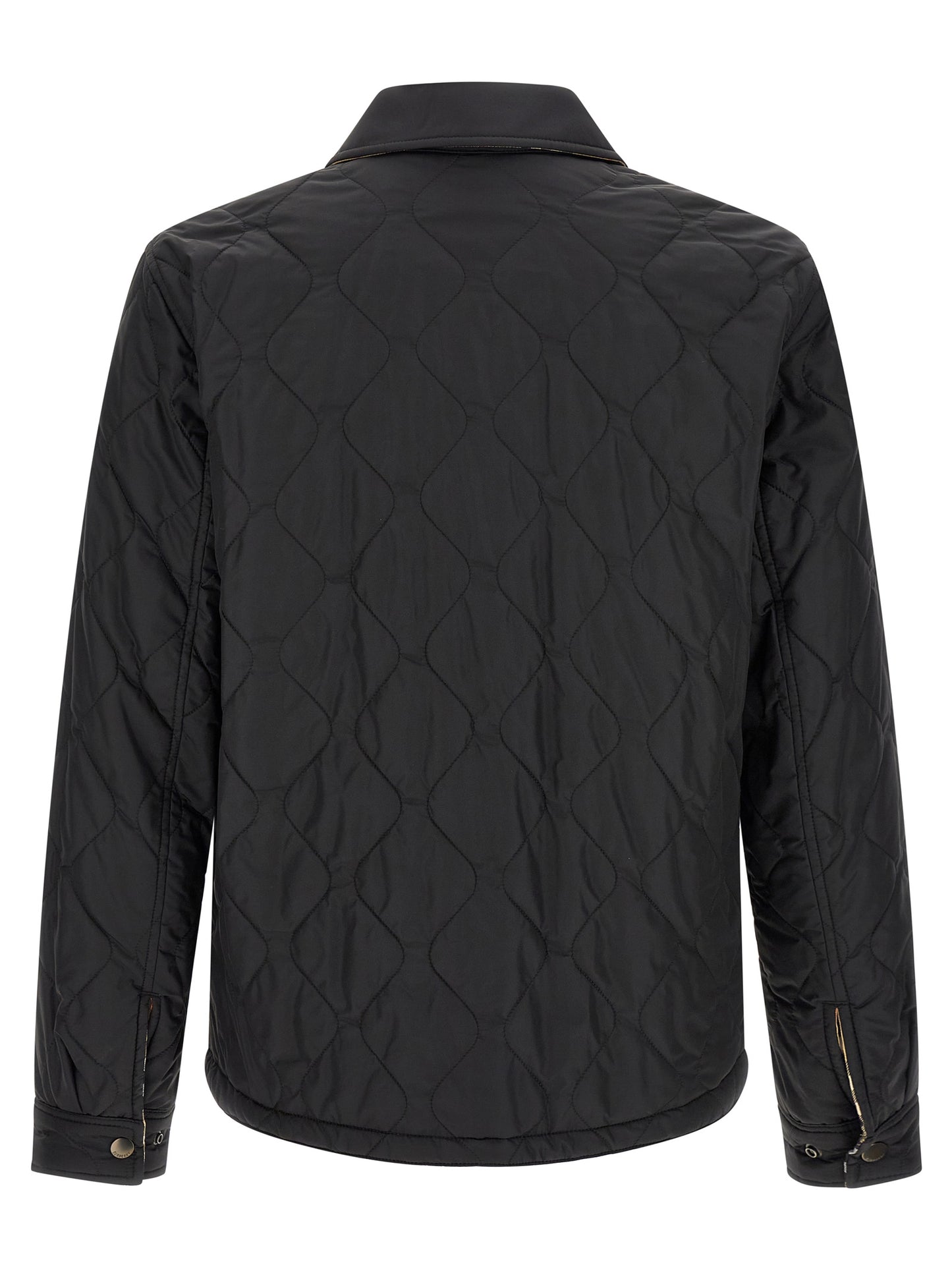 Burberry Black Polyamide Full-Length Jacket