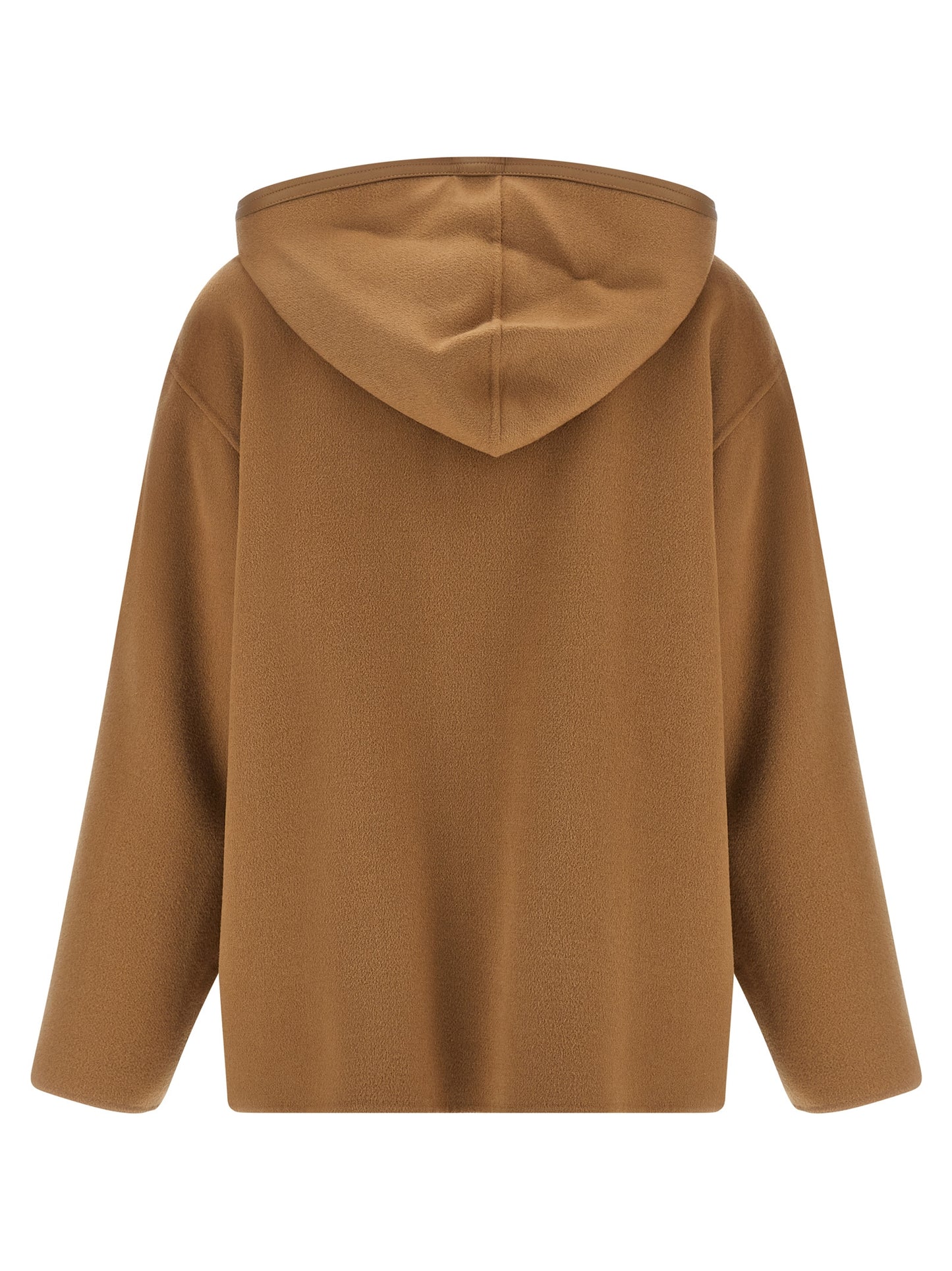Max Mara Beige Virgin Wool Coat
