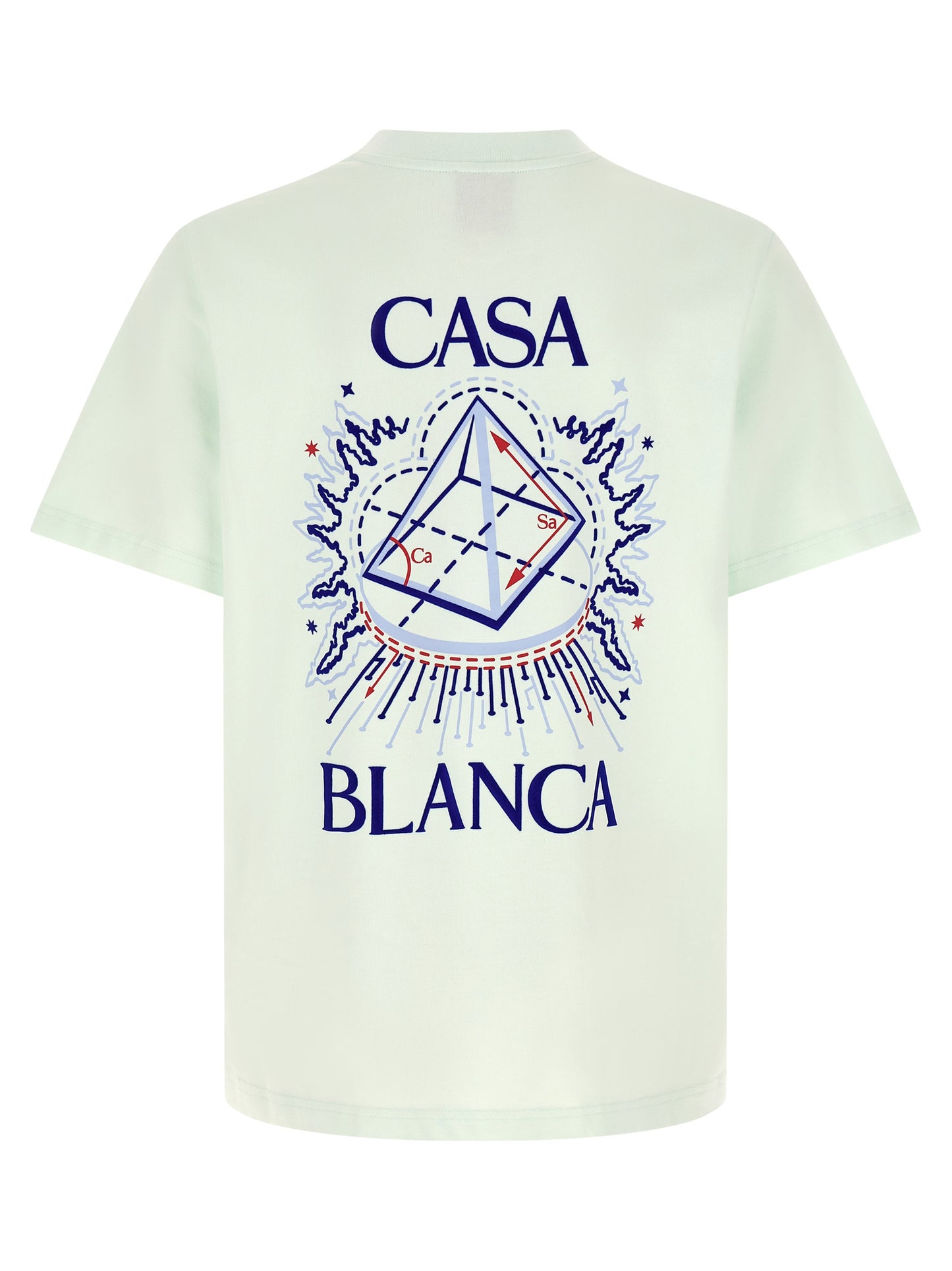 Casablanca Blue Organic Cotton T-Shirt