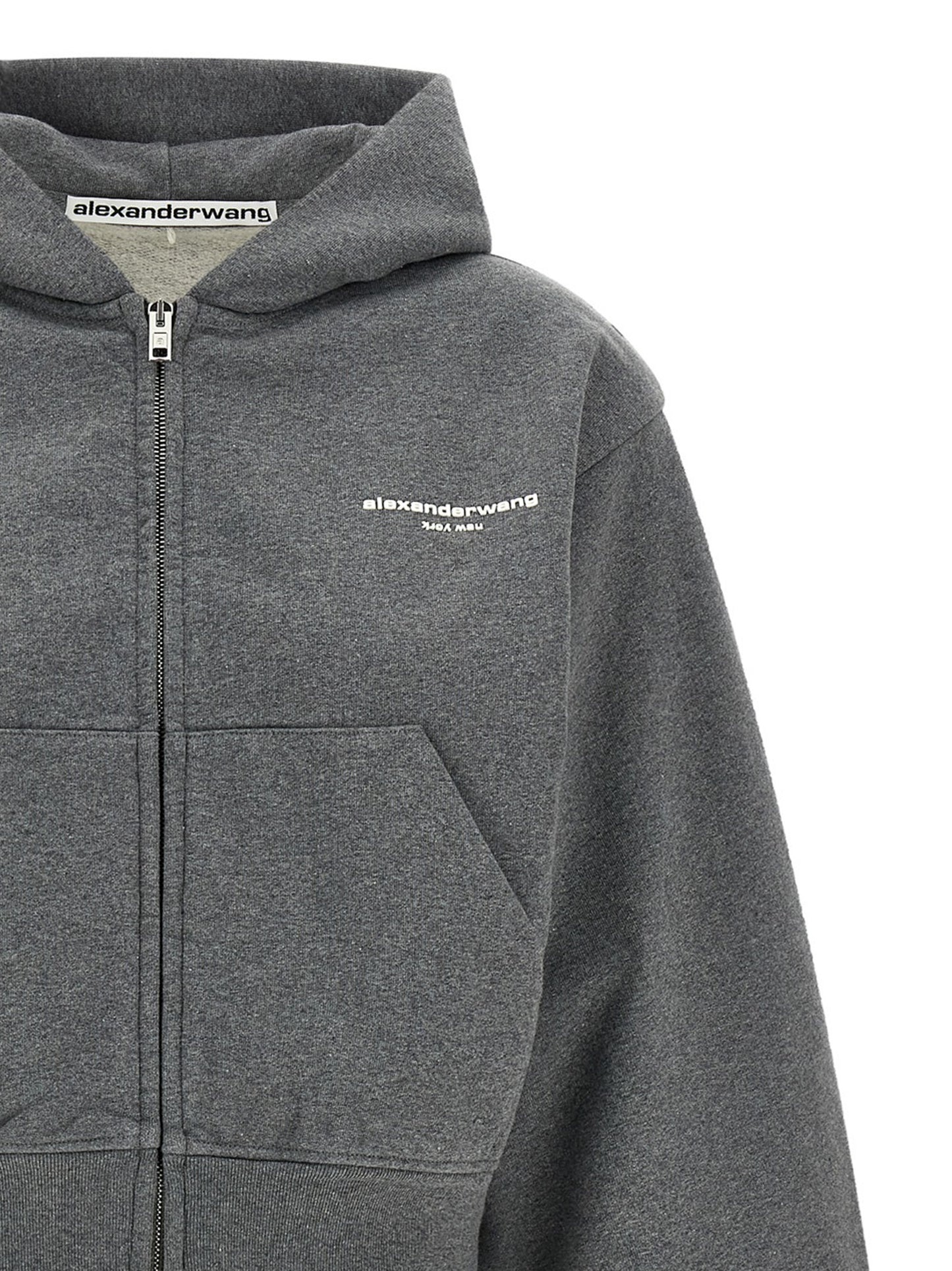Alexander Wang Gray Cotton Sweatshirt