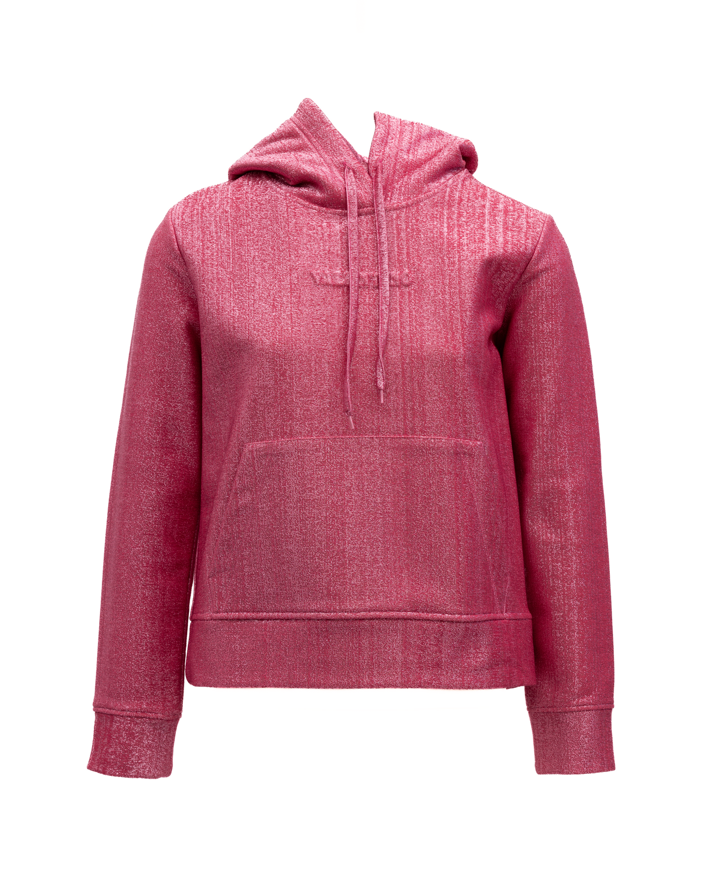 Valentino Garavani Shimmer Pink Pullover Hoodie