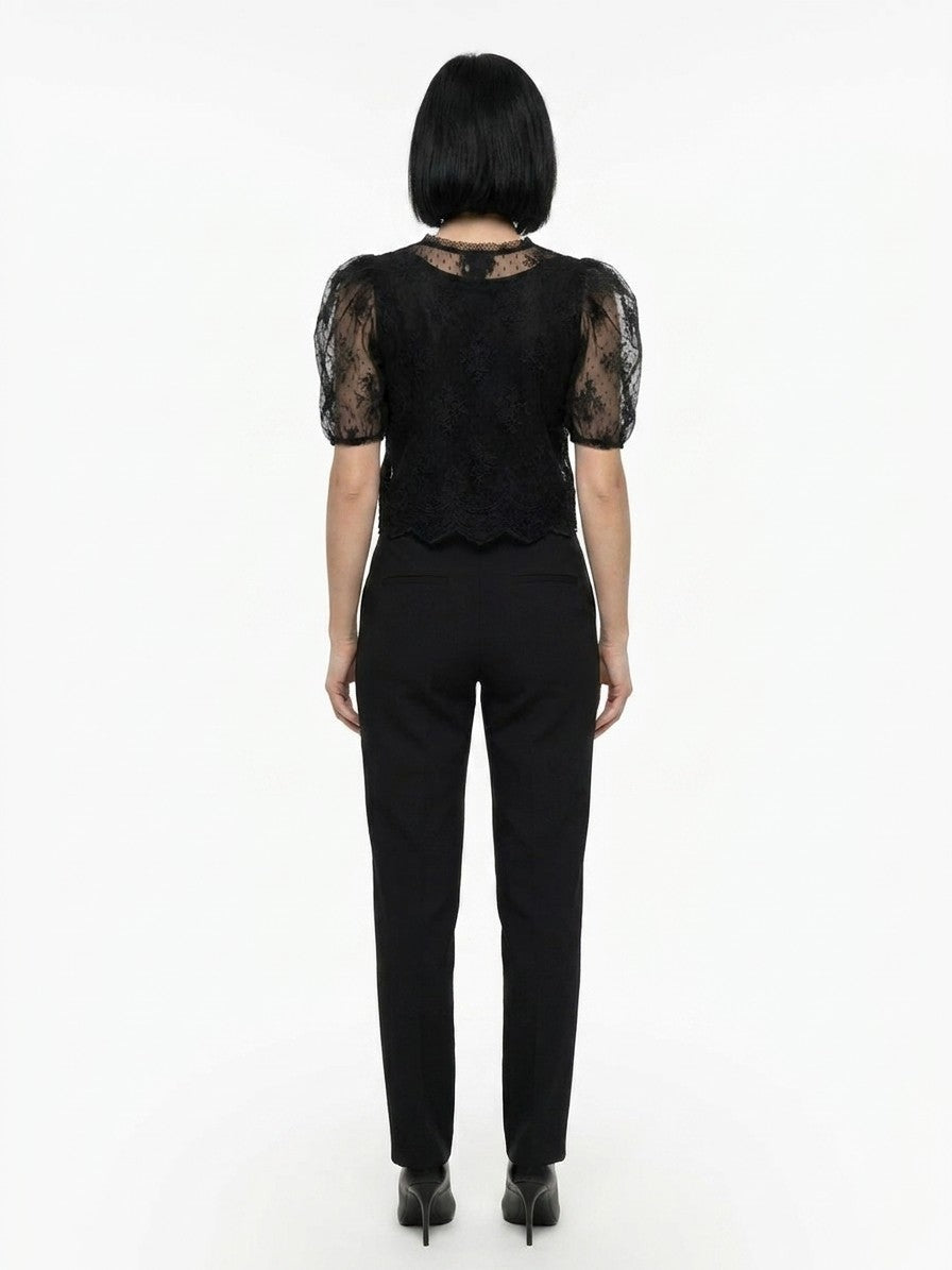 Dolce & Gabbana Black Nylon T-Shirt