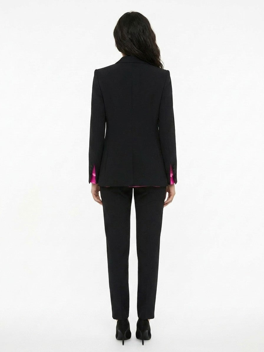 Dolce & Gabbana Black Elastane Jacket