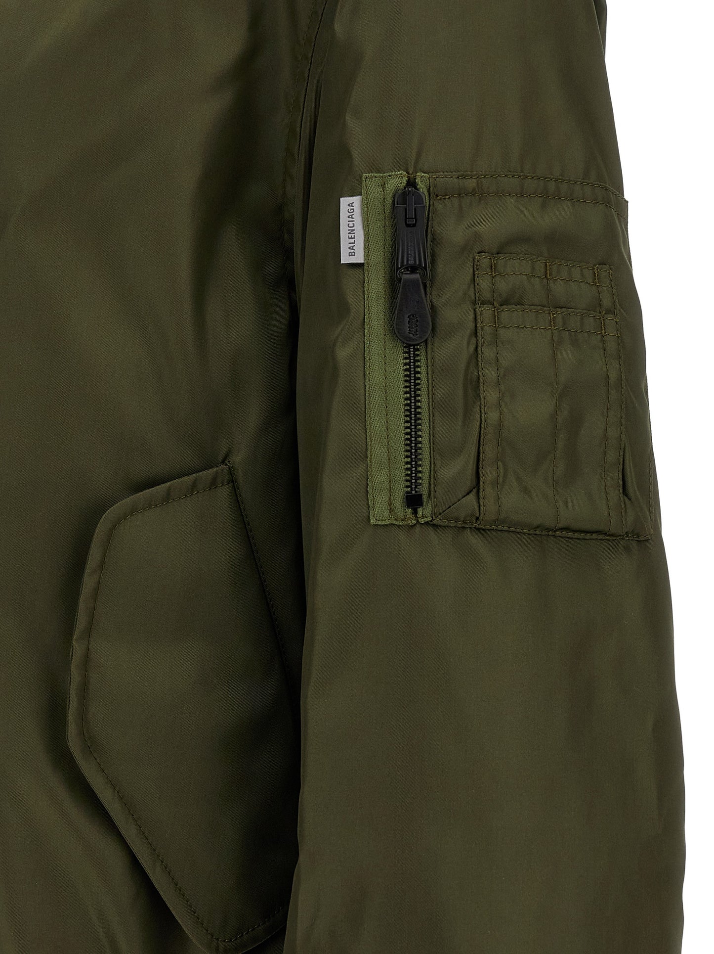 Balenciaga Bicolor Polyamide Bomber