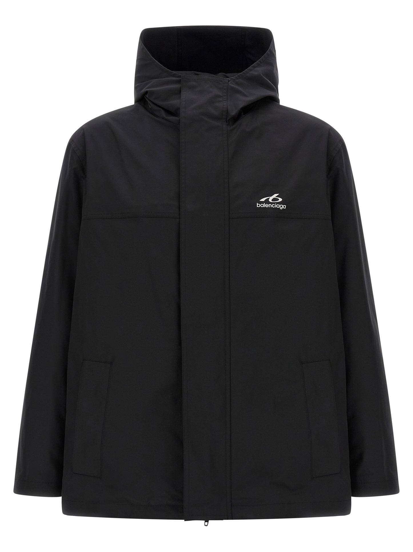 Balenciaga Black Polyester Parka