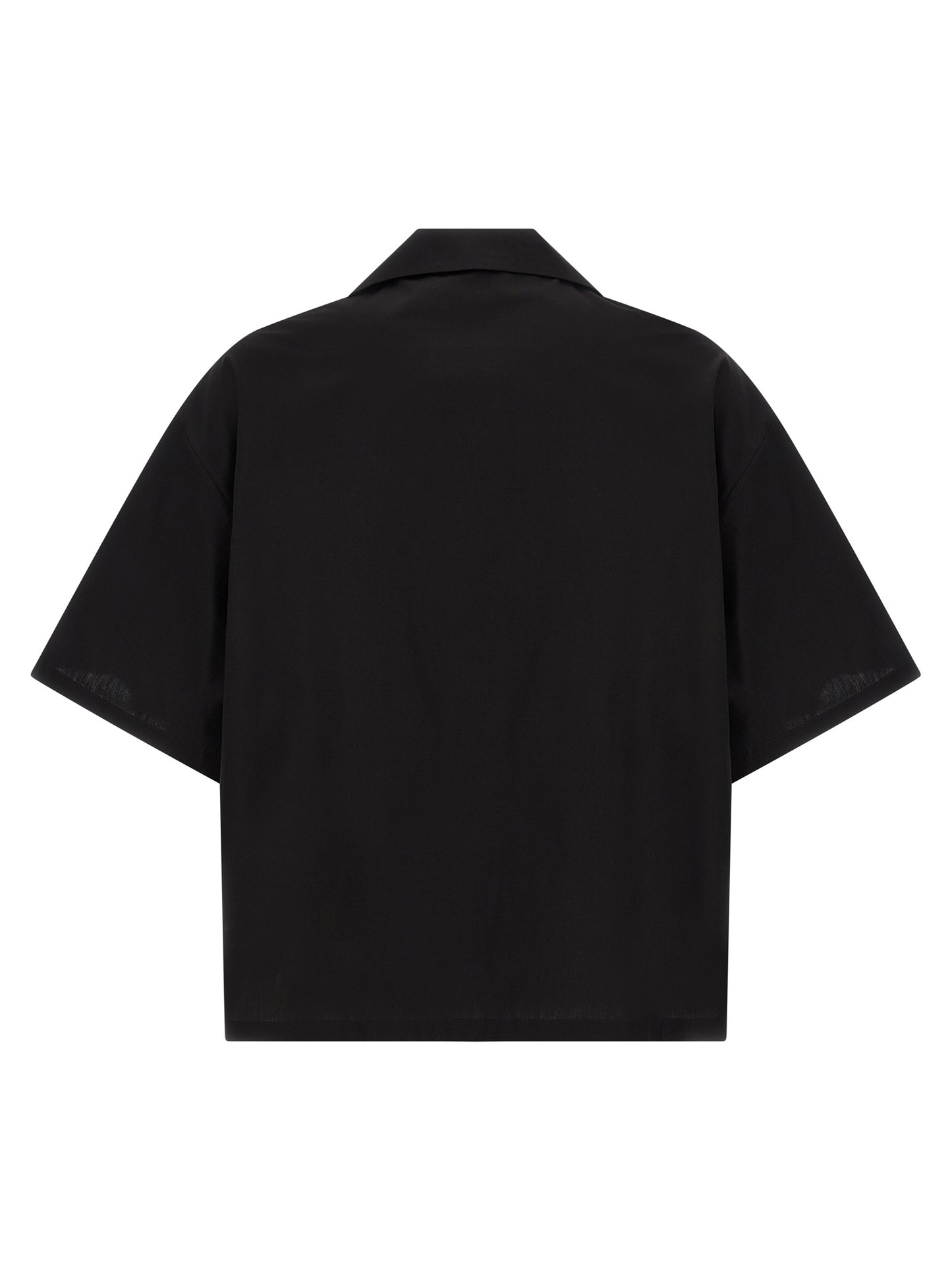 Balenciaga Black Cotton Blouse