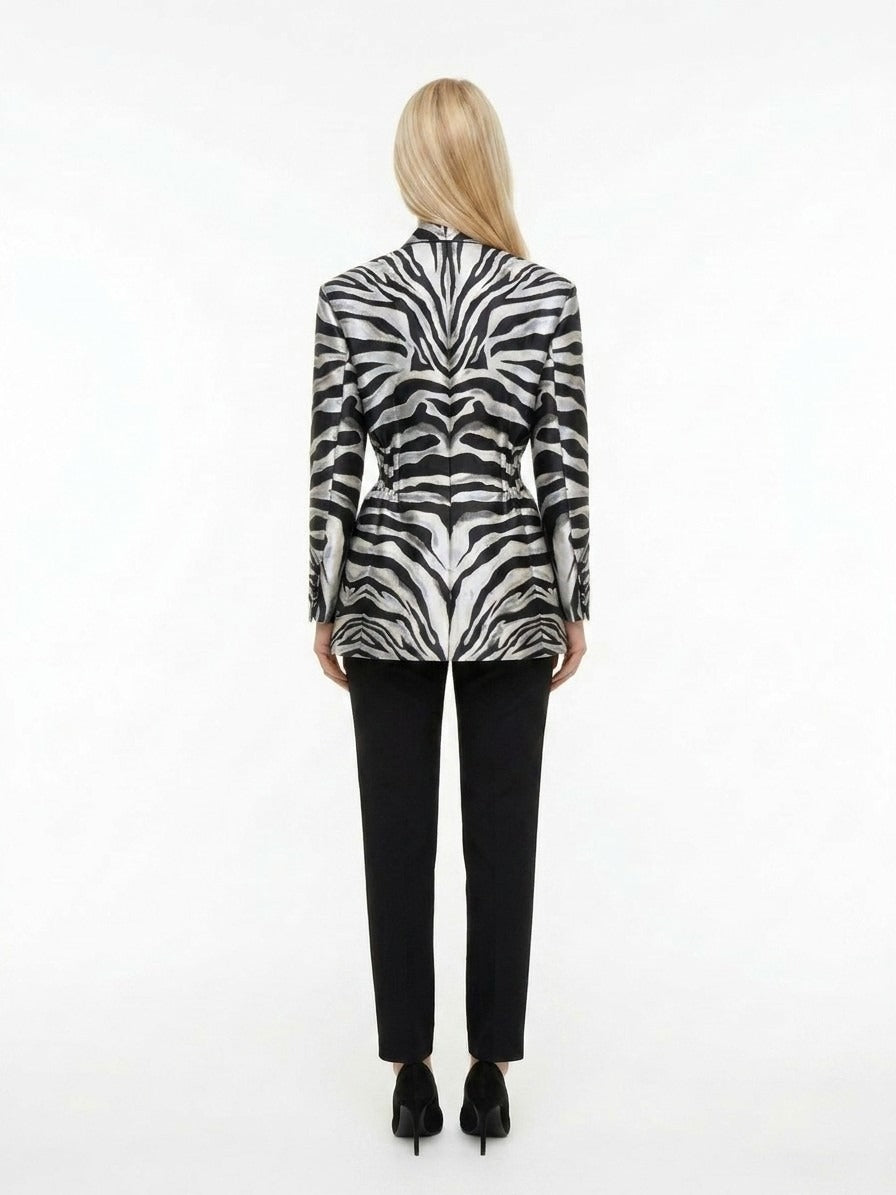 Dolce & Gabbana Bicolor Polyester Jacket