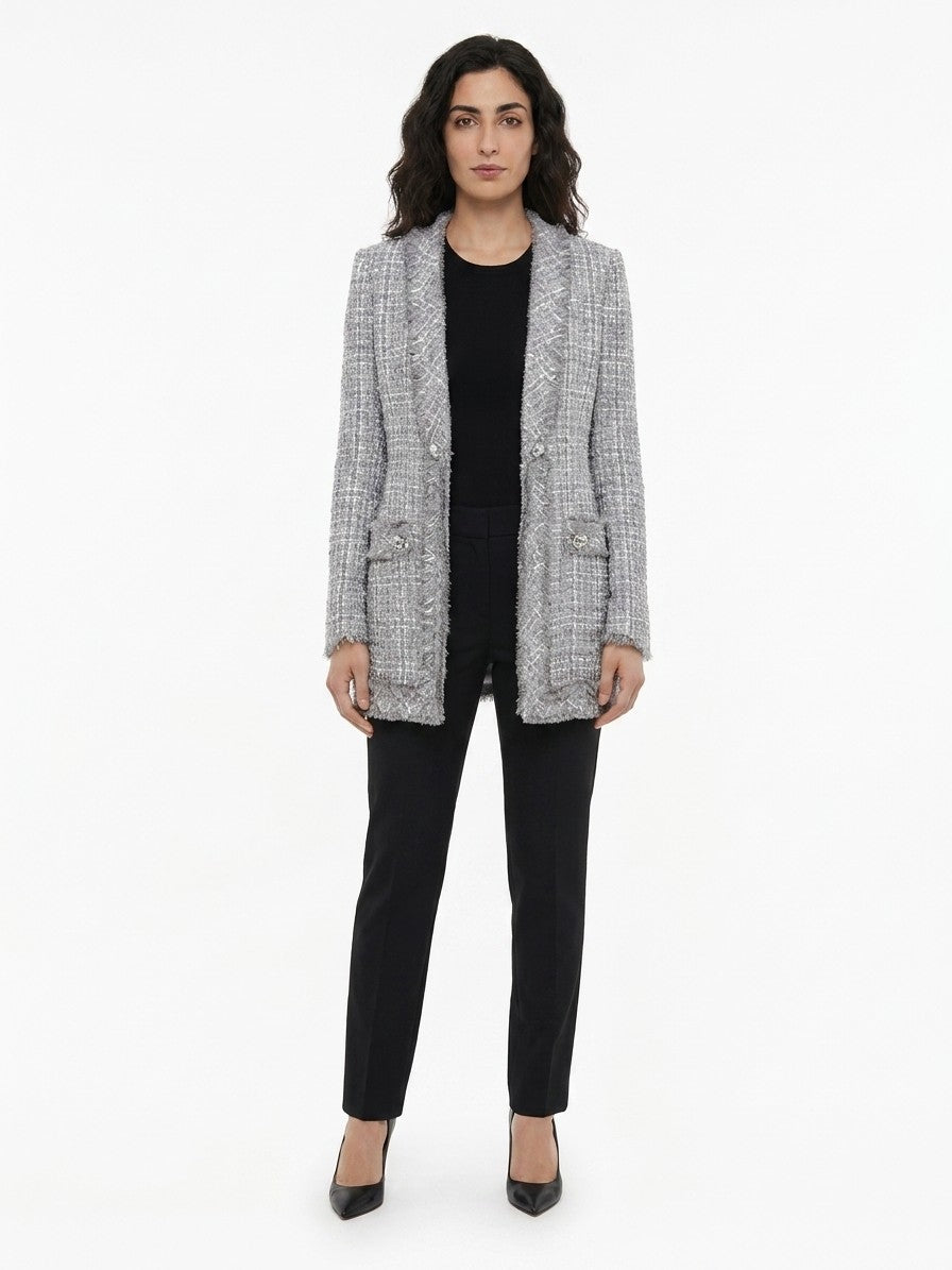 Dolce & Gabbana Gray Cotton Jacket