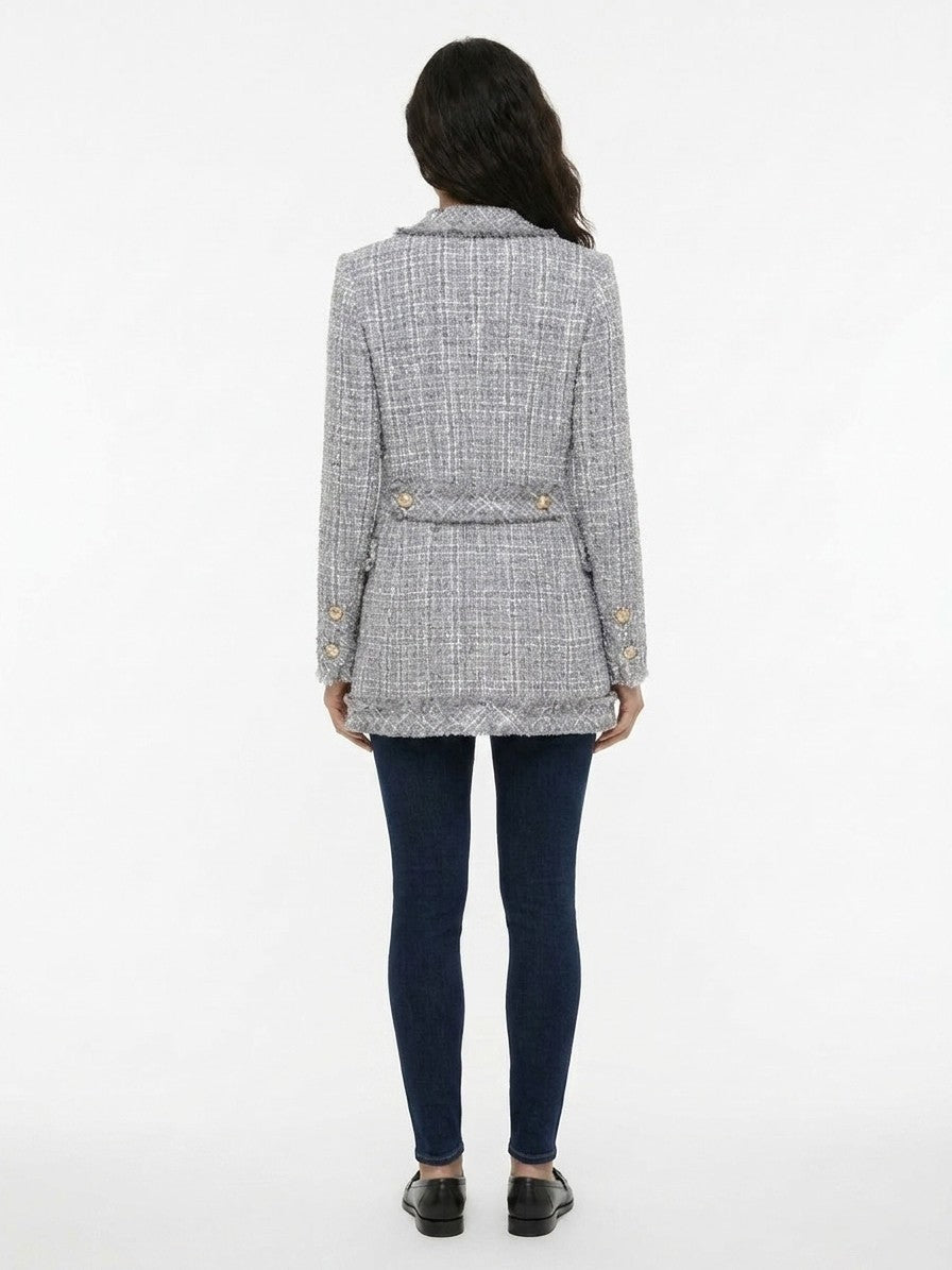 Dolce & Gabbana Gray Cotton Jacket