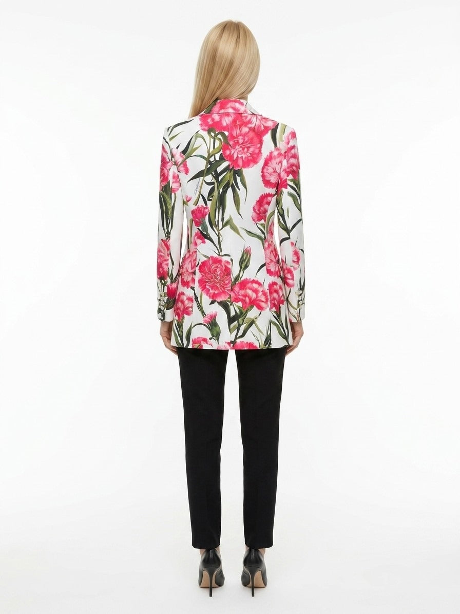 Dolce & Gabbana Multicolor Elastane Jacket