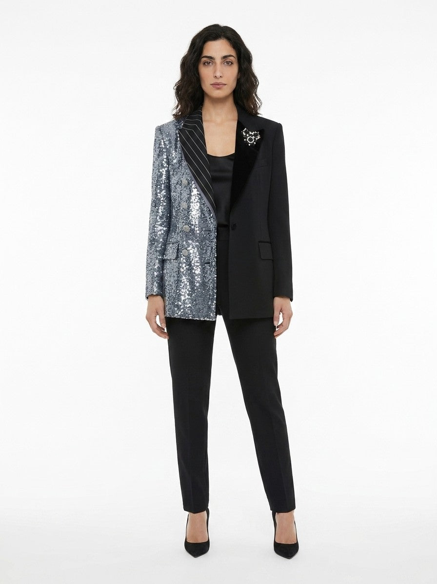 Dolce & Gabbana Bicolor Cotton Jacket