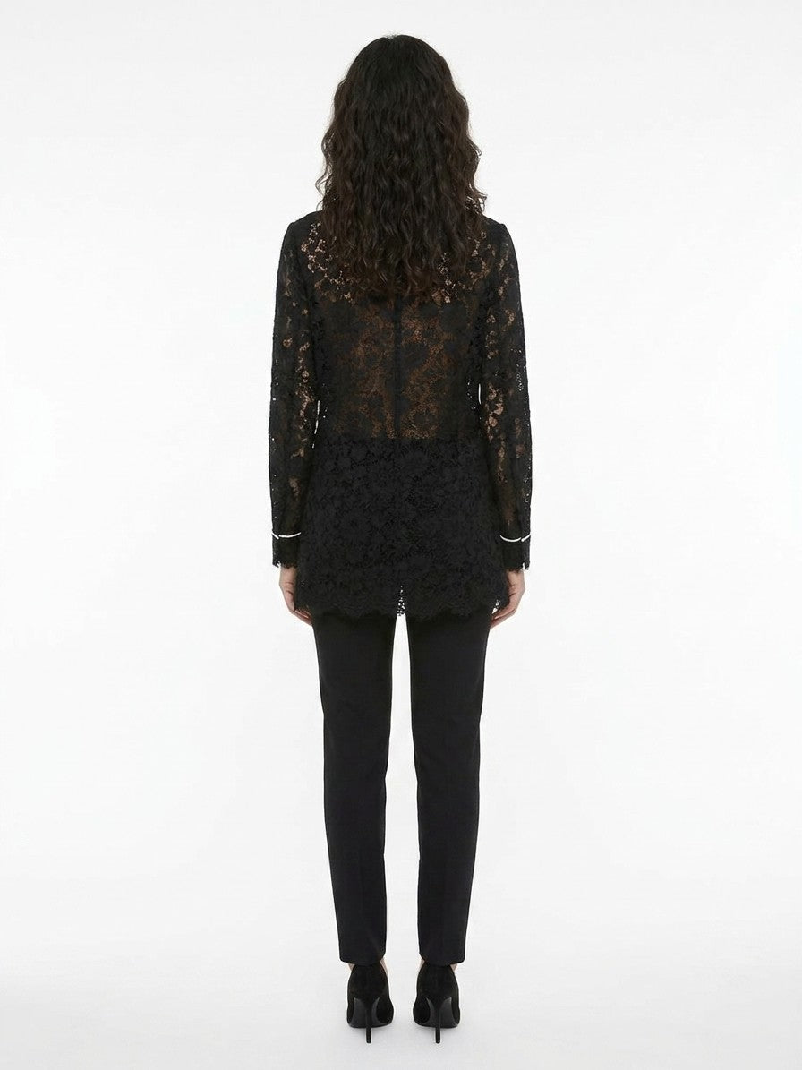 Dolce & Gabbana Black Cotton Shirt