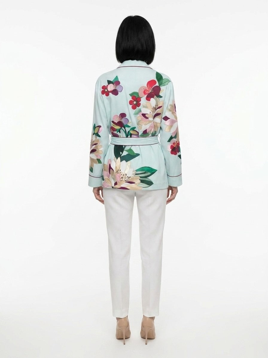 Dolce & Gabbana Multicolor Elastane Blouse