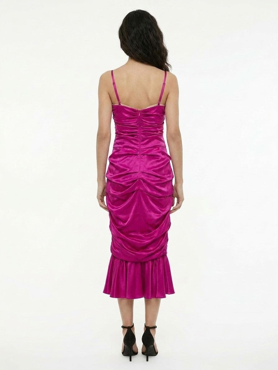 Dolce & Gabbana Pink Elastane Cocktail Dress