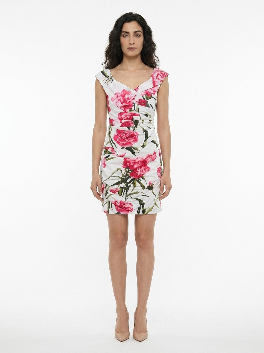 Dolce & Gabbana Multicolor Elastane Casual Dress