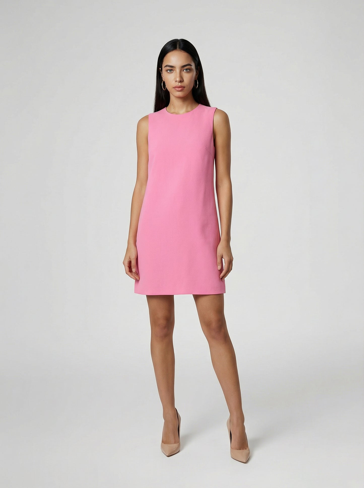 Dolce & Gabbana Pink Acetate Casual Dress