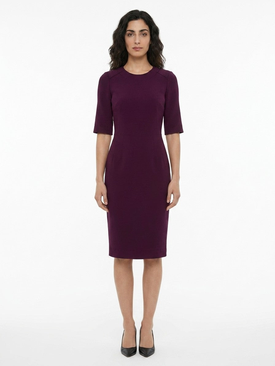 Dolce & Gabbana Purple Acetate Casual Dress