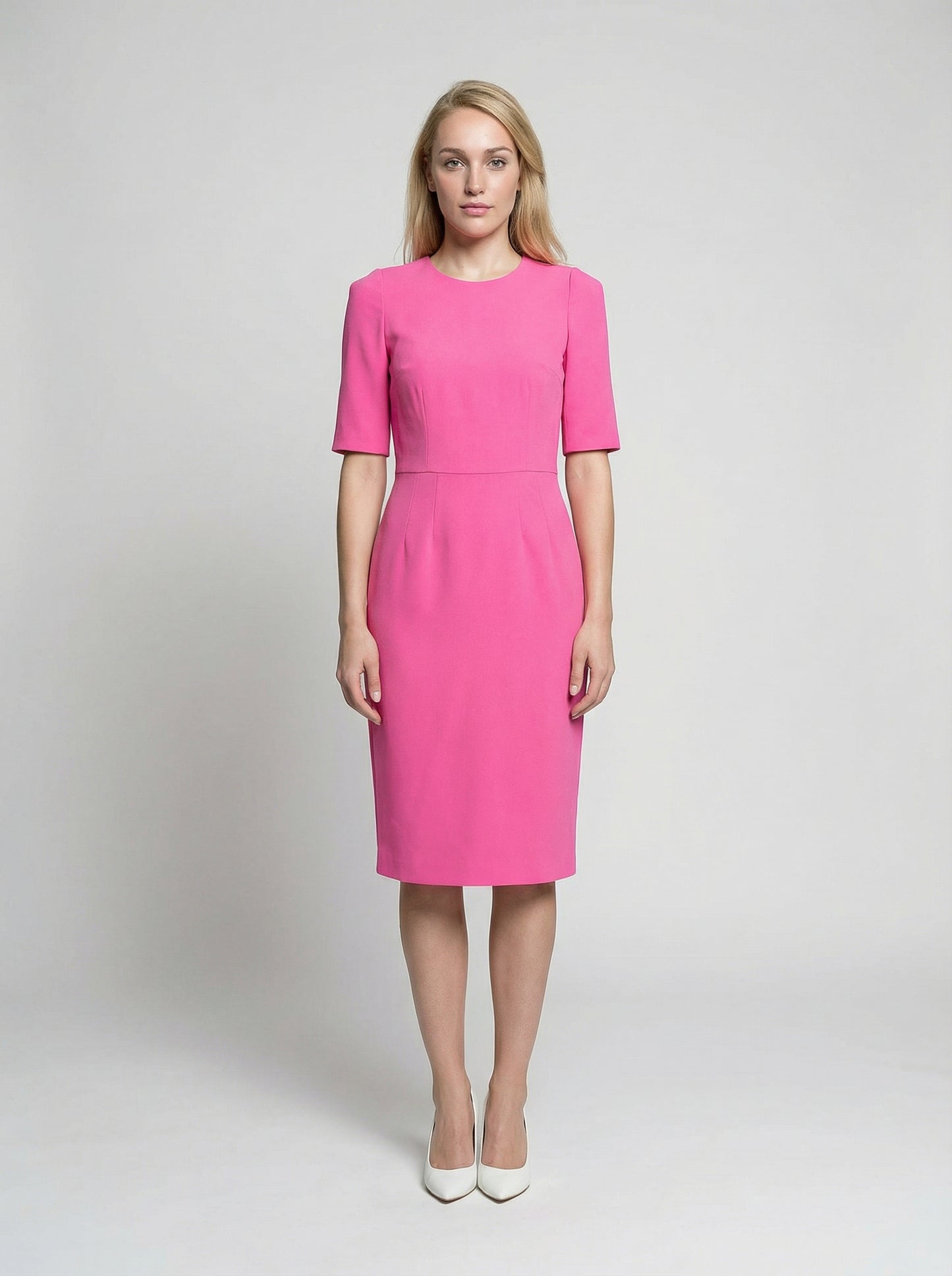 Dolce & Gabbana Pink Acetate Casual Dress