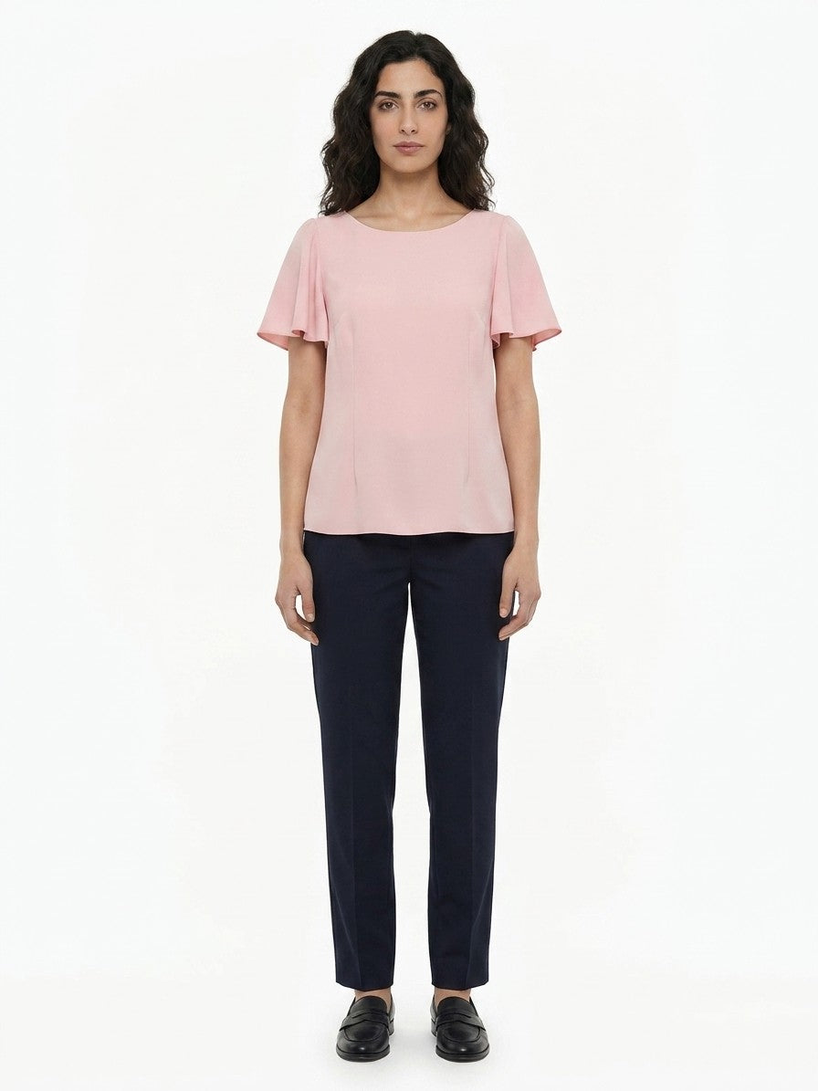 Dolce & Gabbana Pink Acetate T-Shirt