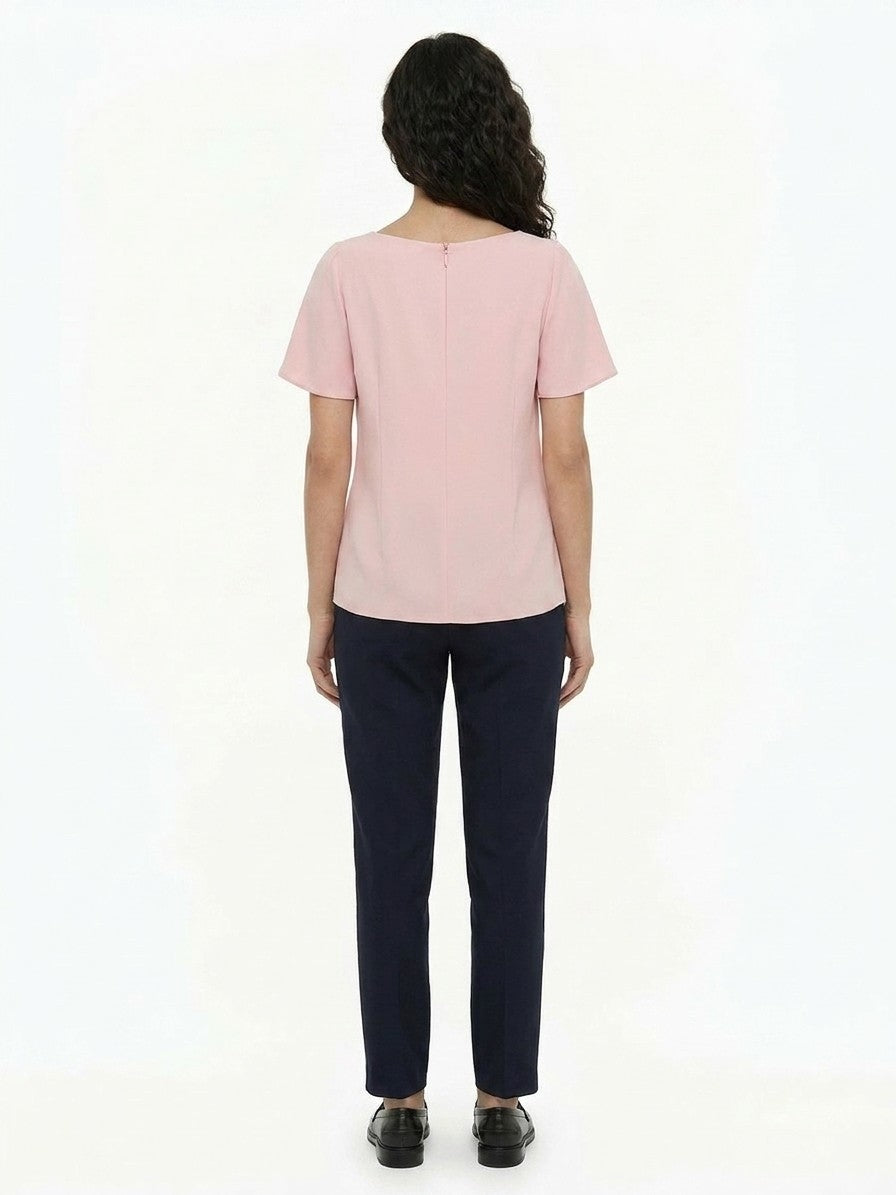 Dolce & Gabbana Pink Acetate T-Shirt