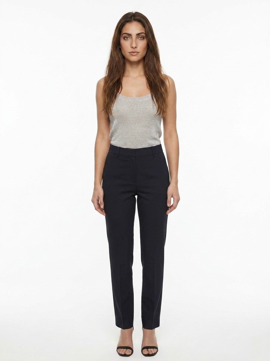 Dolce & Gabbana Gray Acetate Tank Tops